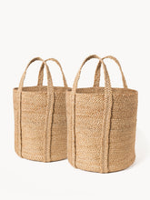 Заредете изображение във визуализатора на галерията – Kata Basket with handle - Natural