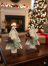 Load image into Gallery viewer, Christmas Tree Candle | Wood Bowl
