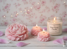 Load image into Gallery viewer, Huge Peony Candle | Sculptural Soy Wax