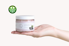 Заредете изображение във визуализатора на галерията – CBD Lavender Natural Bath Salt Soak with CBD. Made with Dead sea, Epsom and Himalayan salts