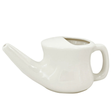 Заредете изображение във визуализатора на галерията – Ceramic Neti Pot | Ayurvedic Nasal Cleansing Tool for Sinus Health