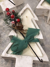 Load image into Gallery viewer, Christmas Tree Candle | Wood Bowl