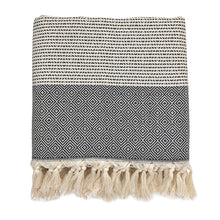 Заредете изображение във визуализатора на галерията – Diamond Stripe Turkish Throw