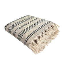 Заредете изображение във визуализатора на галерията – Woven Stripe Turkish Throw