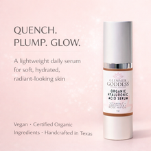 Load image into Gallery viewer, Organic Hyaluronic Acid Serum – Plumping Hydration 1 oz.