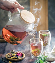 Заредете изображение във визуализатора на галерията – Thermo Glass Teapot 54 Fl Oz | High temperature and shock resistant