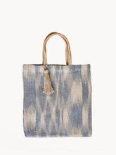 Заредете изображение във визуализатора на галерията – Nadi Jute Tote Bag - Blue
