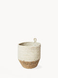 Amari Loop Basket - Natural | Handwoven Jute Plant & Vase Holder