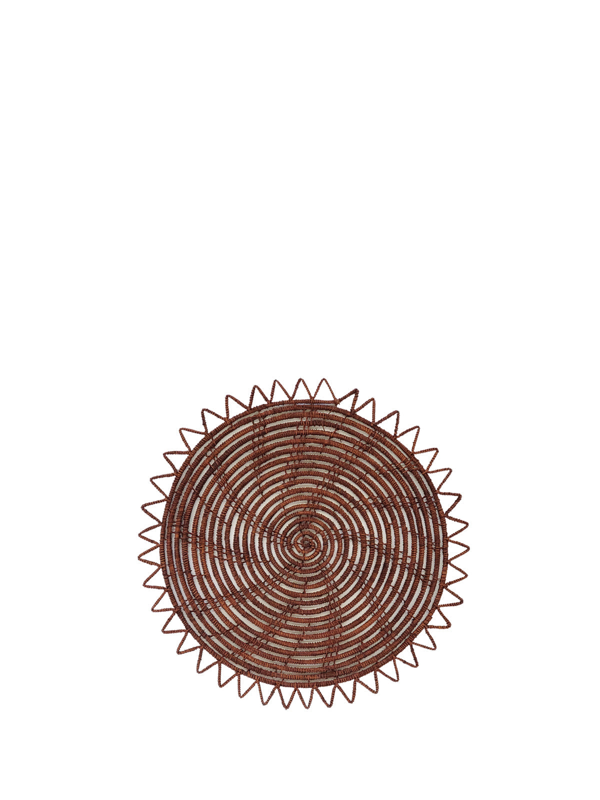 Surya Palm Fiber Placemat | Brown | Set of 2 | KORISSA