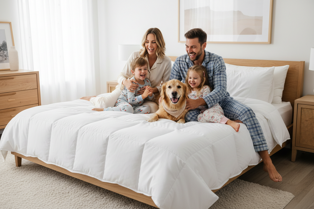 White Goose Down Comforter