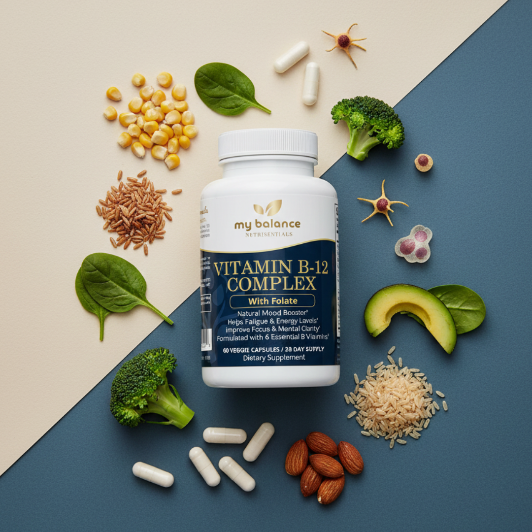 Vitamin B-12 Complex | With Choline & Inositol | My Balance