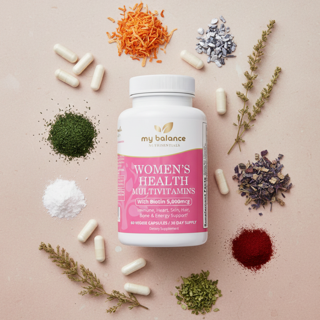 Women's Multivitamin | Vitamins, Minerals & Botanical Blend | 60 Capsules