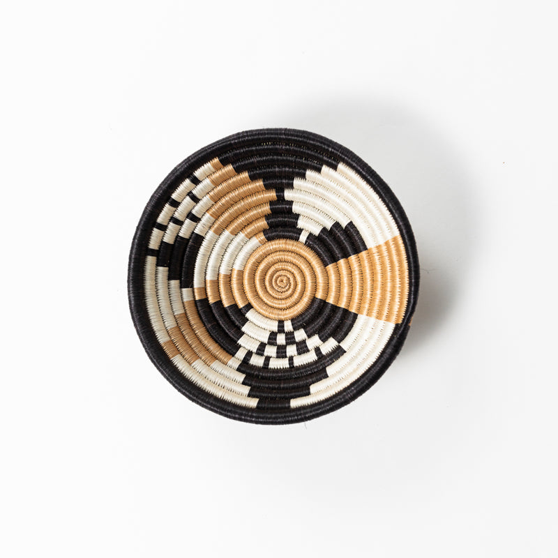 Boutique Diversiform Woven Basket Bowl | Limited Edition | Wall Decor | Azizi Life | Rwanda