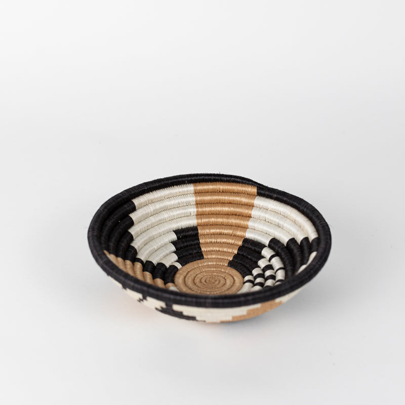 Boutique Diversiform Woven Basket Bowl | Limited Edition | Wall Decor | Azizi Life | Rwanda