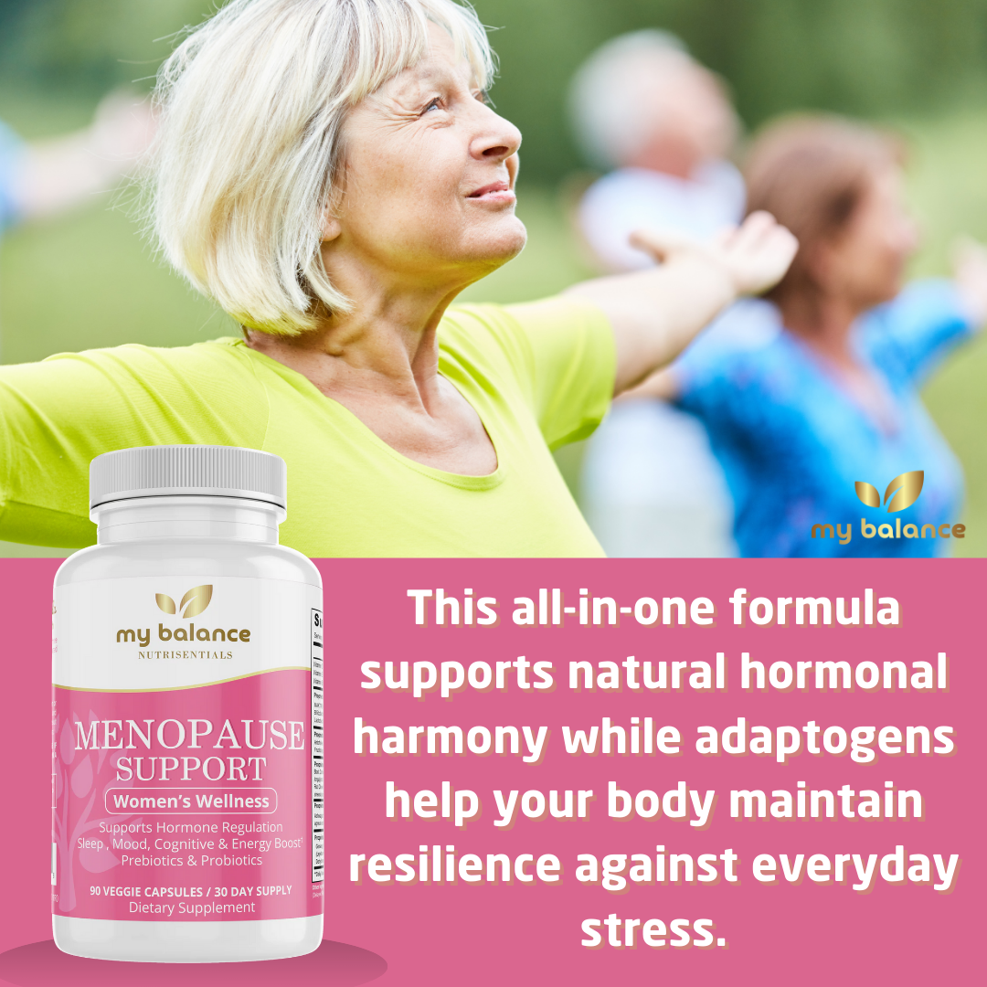 Menopause Support | Vitamin, Botanical & Probiotic Blend | My Balance