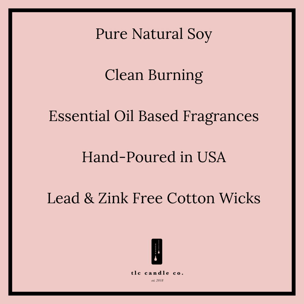 HIBERNATE Soy Candle | Patchouli, Tonka, Vanilla & Chamomile | 60hr | TLC Candle Co.