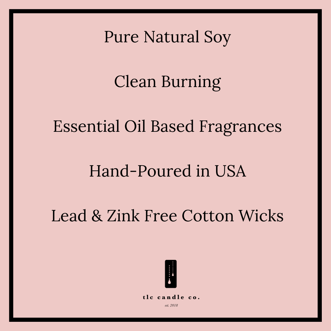 HIBERNATE Soy Candle | Patchouli, Tonka, Vanilla & Chamomile | 60hr | TLC Candle Co.