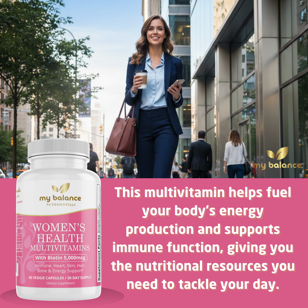 Women's Multivitamin | Vitamins, Minerals & Botanical Blend | 60 Capsules