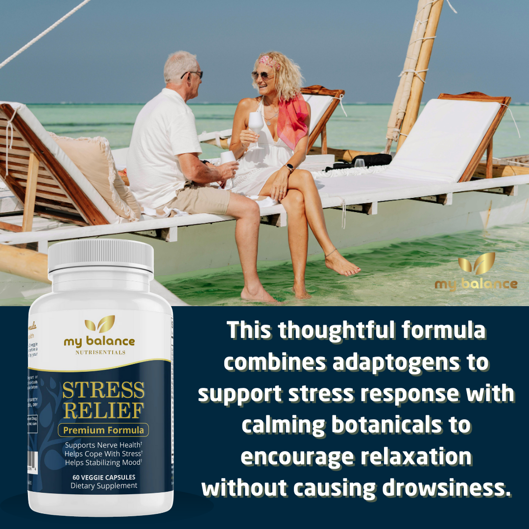 Herbal & Nutrient Complex | Ashwagandha, Rhodiola & L-Theanine | My Balance