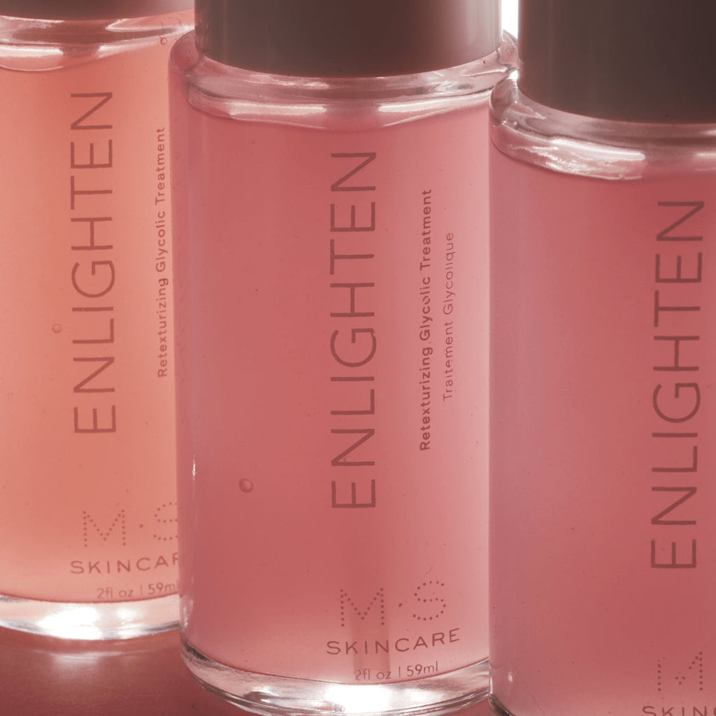 ENLIGHTEN | Glycolic Acid Re-Texturizing Treatment | Red Seaweed + Hibiscus + Rose | 2 fl oz