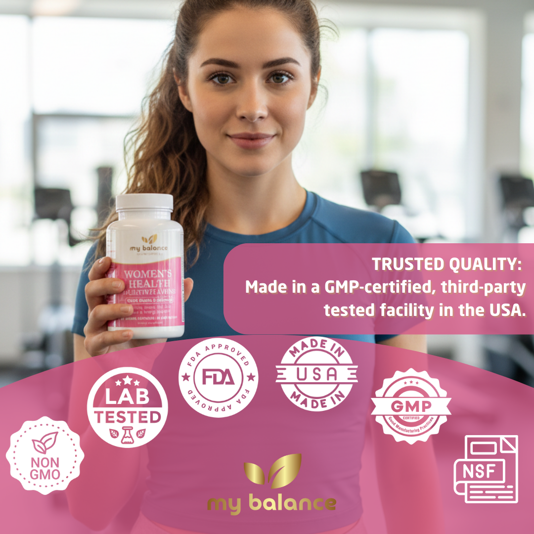 Women's Multivitamin | Vitamins, Minerals & Botanical Blend | 60 Capsules
