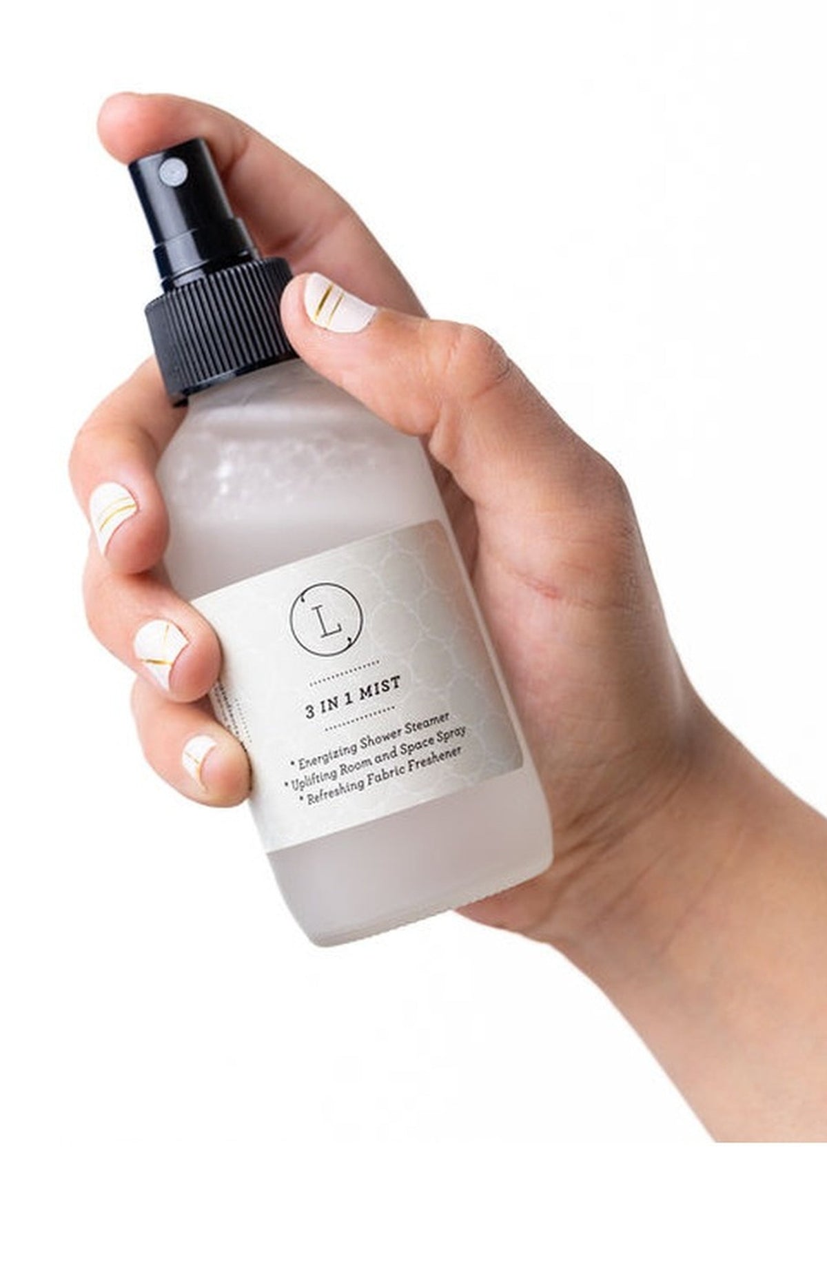 Eucalyptus 3-in-1 Mist Spray | Shower, Room & Fabric | 4oz Frosted Glass