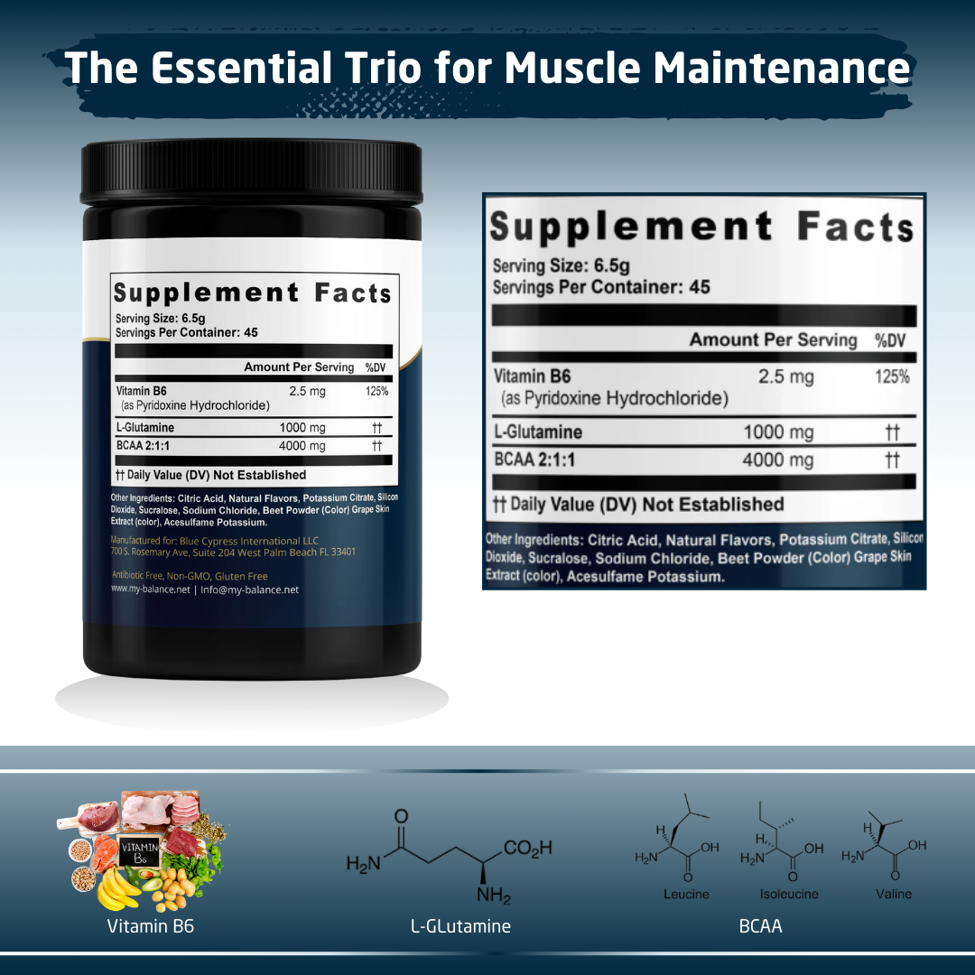 BCAA | Leucine, Isoleucine & Valine | Watermelon Flavor