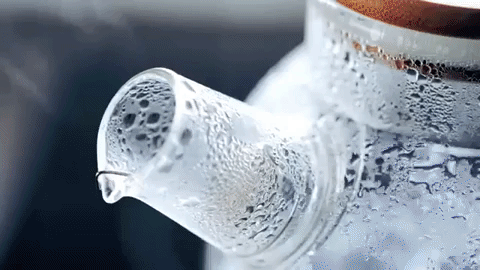 Borosilicate Glass Teapot | 54 oz | Bamboo Lid | Wilmax | Amber, Smoky Grey or Clear