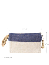 Заредете изображение във визуализатора на галерията – Block A Clutch - Blue
