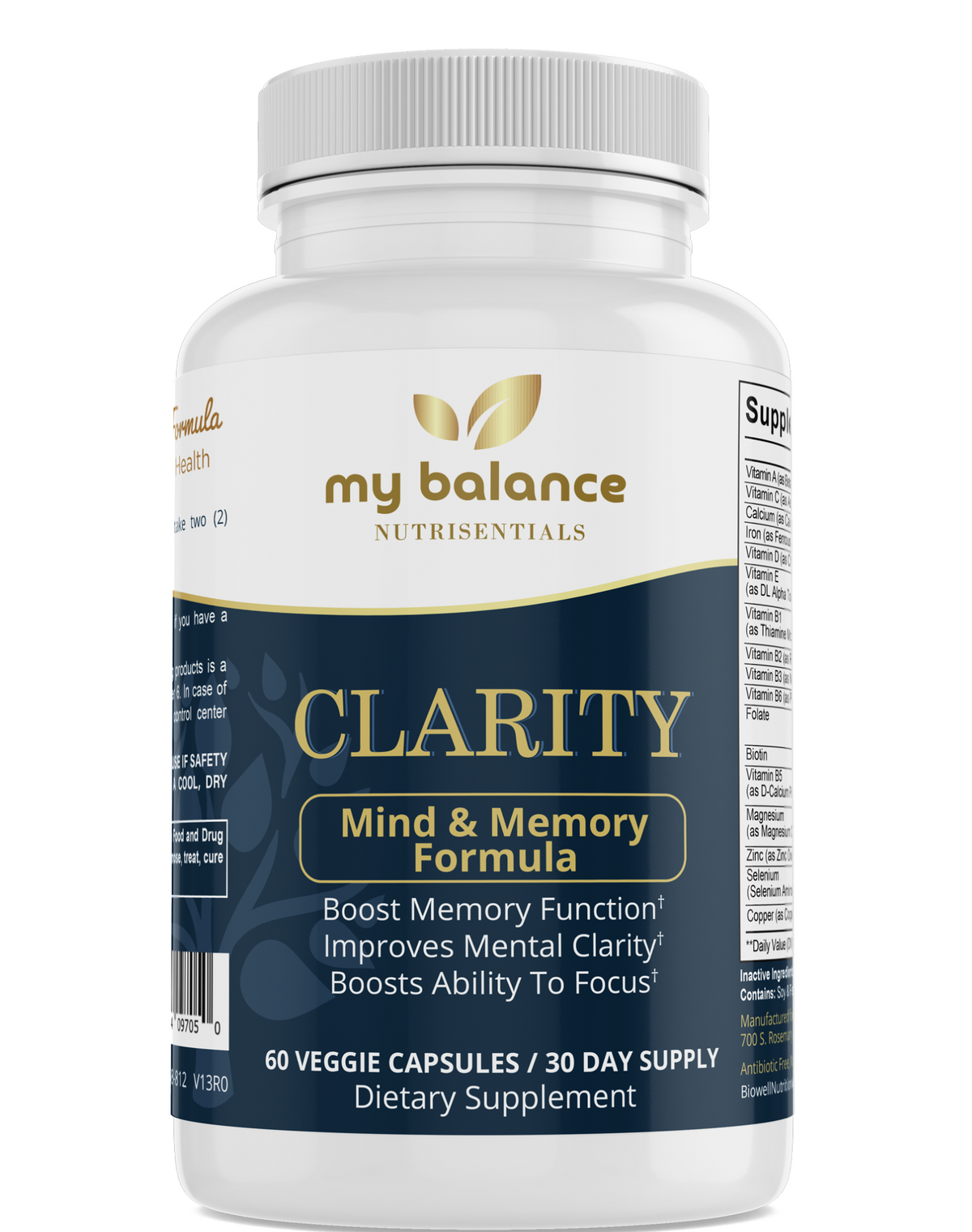 Clarity Multivitamin | Vitamins, Minerals & Botanical Ingredients | My Balance