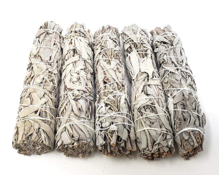 California White Sage Smudge Sticks | Organic | Hand-Tied | Faiza Naturals | PHOENIX