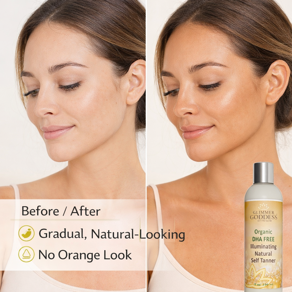 DHA Free Self Tanner for Sensitive Skin – Glow