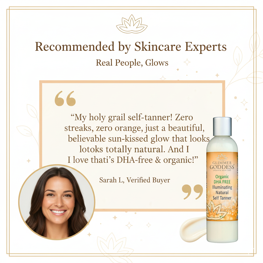 DHA Free Self Tanner for Sensitive Skin – Glow