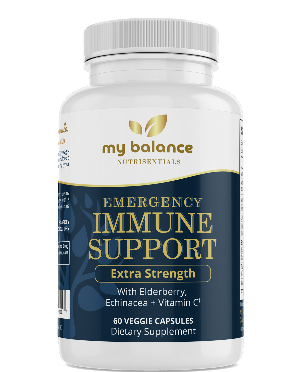 Vitamin C & Zinc Complex | Botanicals & Probiotics | My Balance