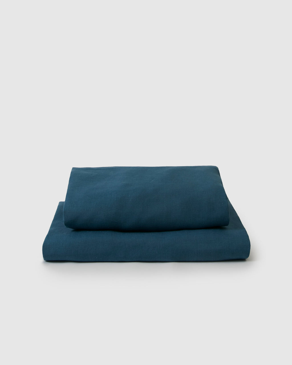 Marcel Linen Sheet Set | Adriatic | French Flax | SUNDAY MORNING