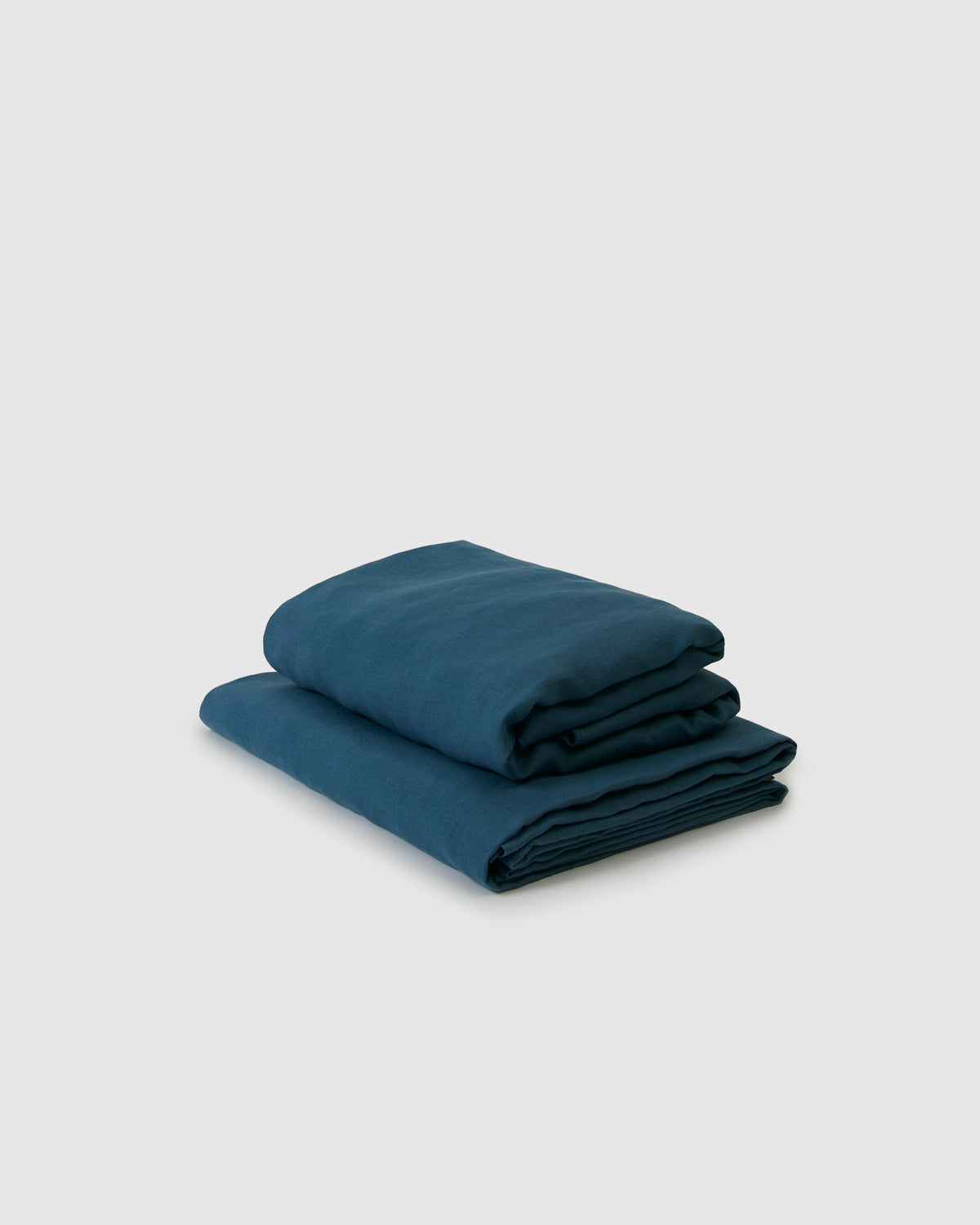 Marcel Linen Sheet Set | Adriatic | French Flax | SUNDAY MORNING