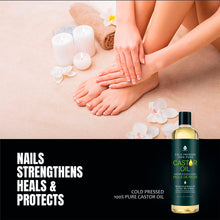 Заредете изображение във визуализатора на галерията – 100% Pure Cold Pressed Castor Oil 16 Oz
