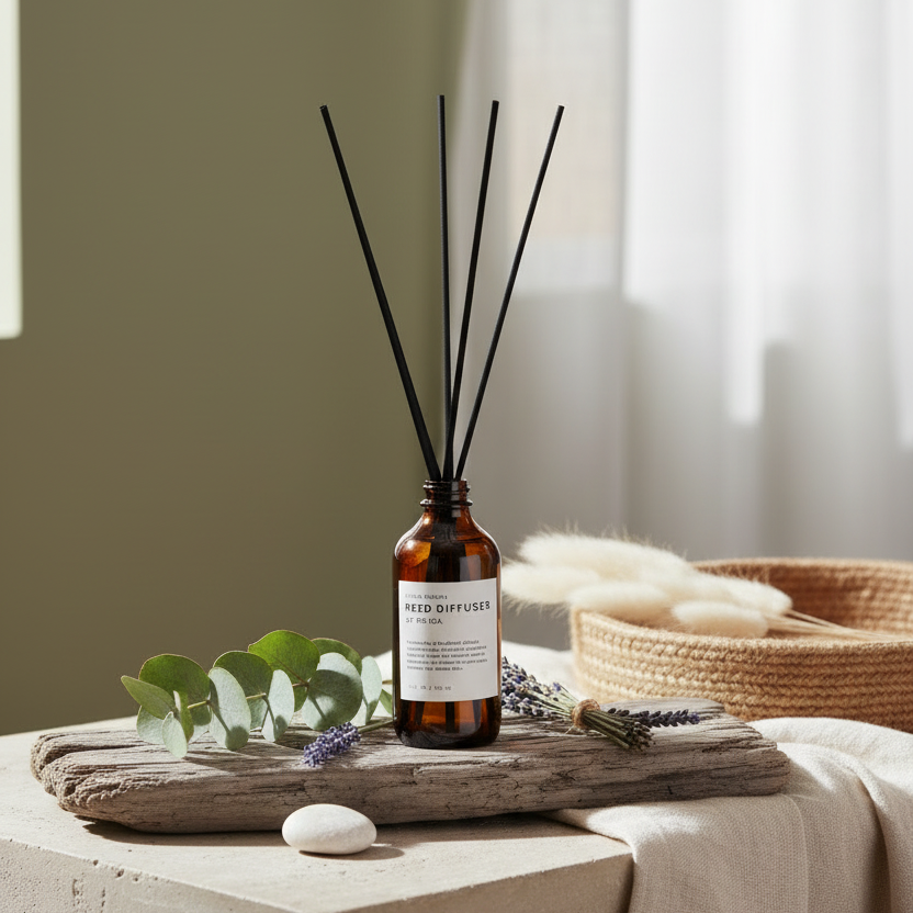 Of The Sea Reed Diffuser | Eucalyptus + Lavender + Peppermint | Slow North