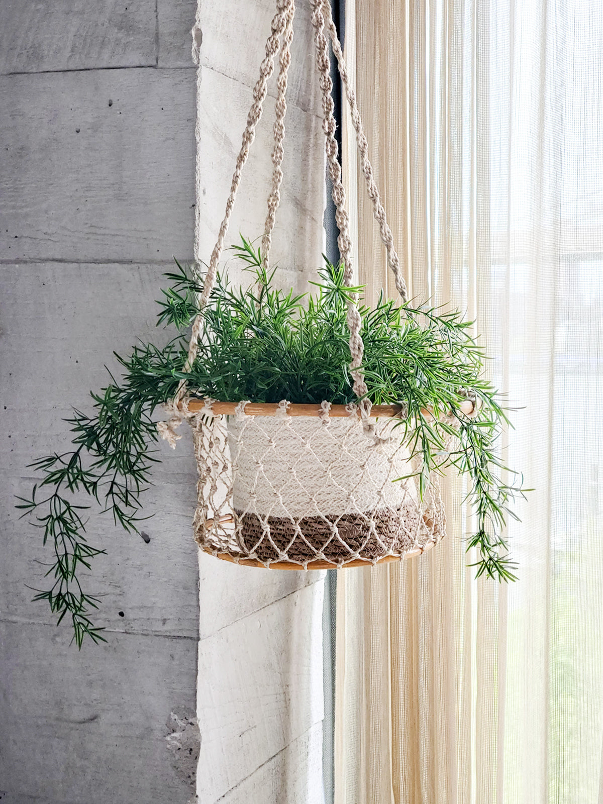 Jhuri Double Hanging Basket