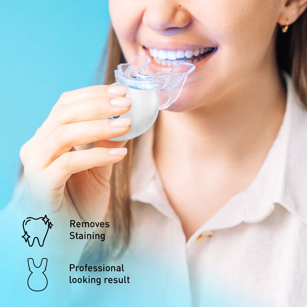 Pursonic Advanced Smile Care Bundle | LED Whitening Kit + Strips + Electric Toothbrush