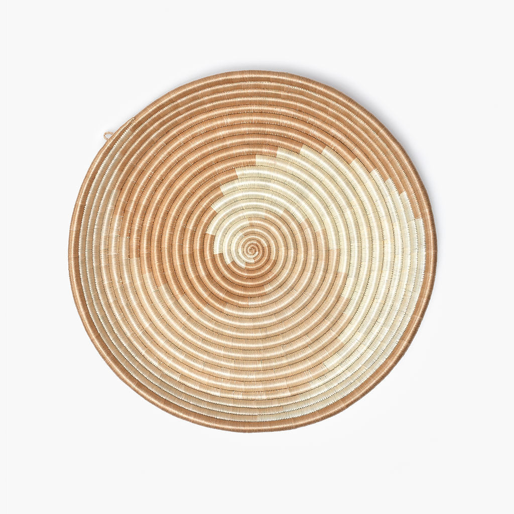 Zera Woven Sisal Bowl | 3 Sizes | 3 Colorways | Wall Decor | Azizi Life | Rwanda