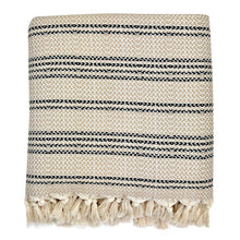 Load image into Gallery viewer, Woven Stripe Turkish Throw
