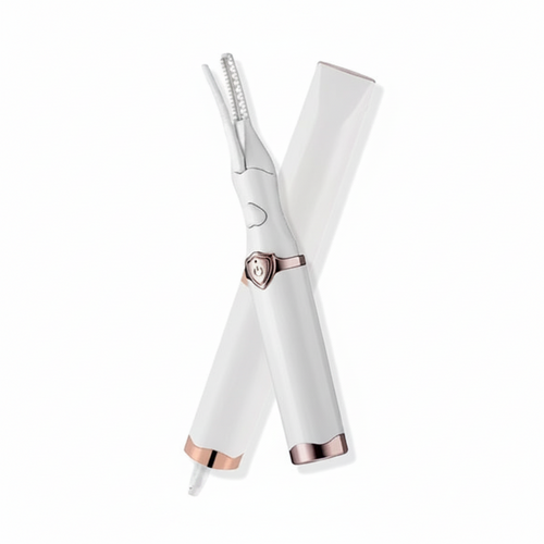 BeNat Rechargeable Electric Eyelash Curler | 3 Heat Settings | Smart LED | 24-Hour Curl