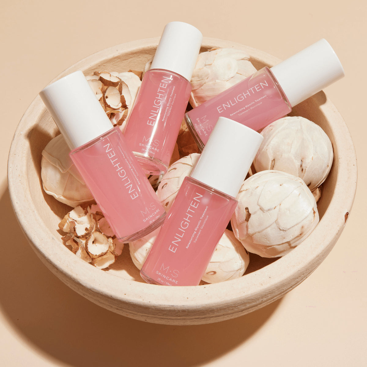 ENLIGHTEN | Glycolic Acid Re-Texturizing Treatment | Red Seaweed + Hibiscus + Rose | 2 fl oz
