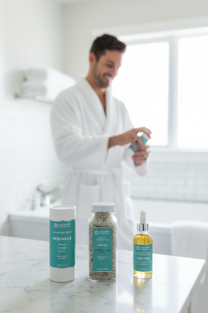 Dream Big | 3-Step Bedtime Spa Ritual Set | Laguna Herbals