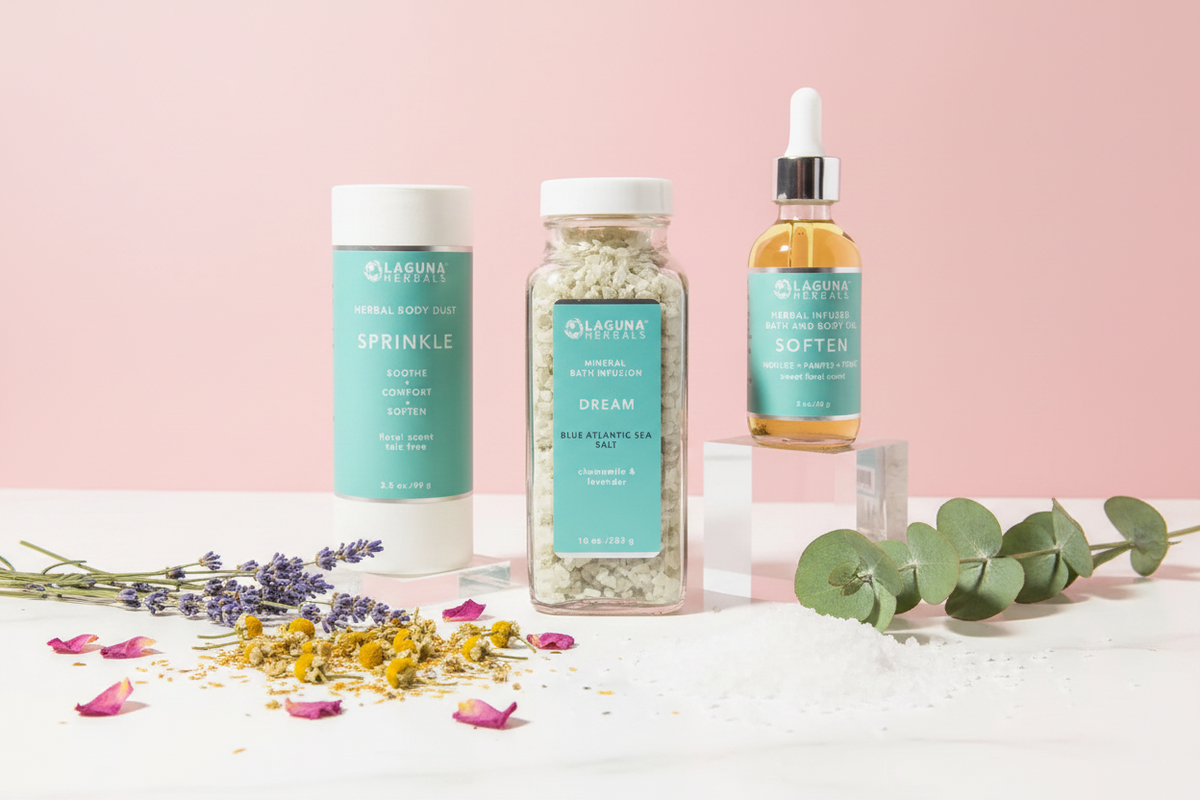 Dream Big | 3-Step Bedtime Spa Ritual Set | Laguna Herbals