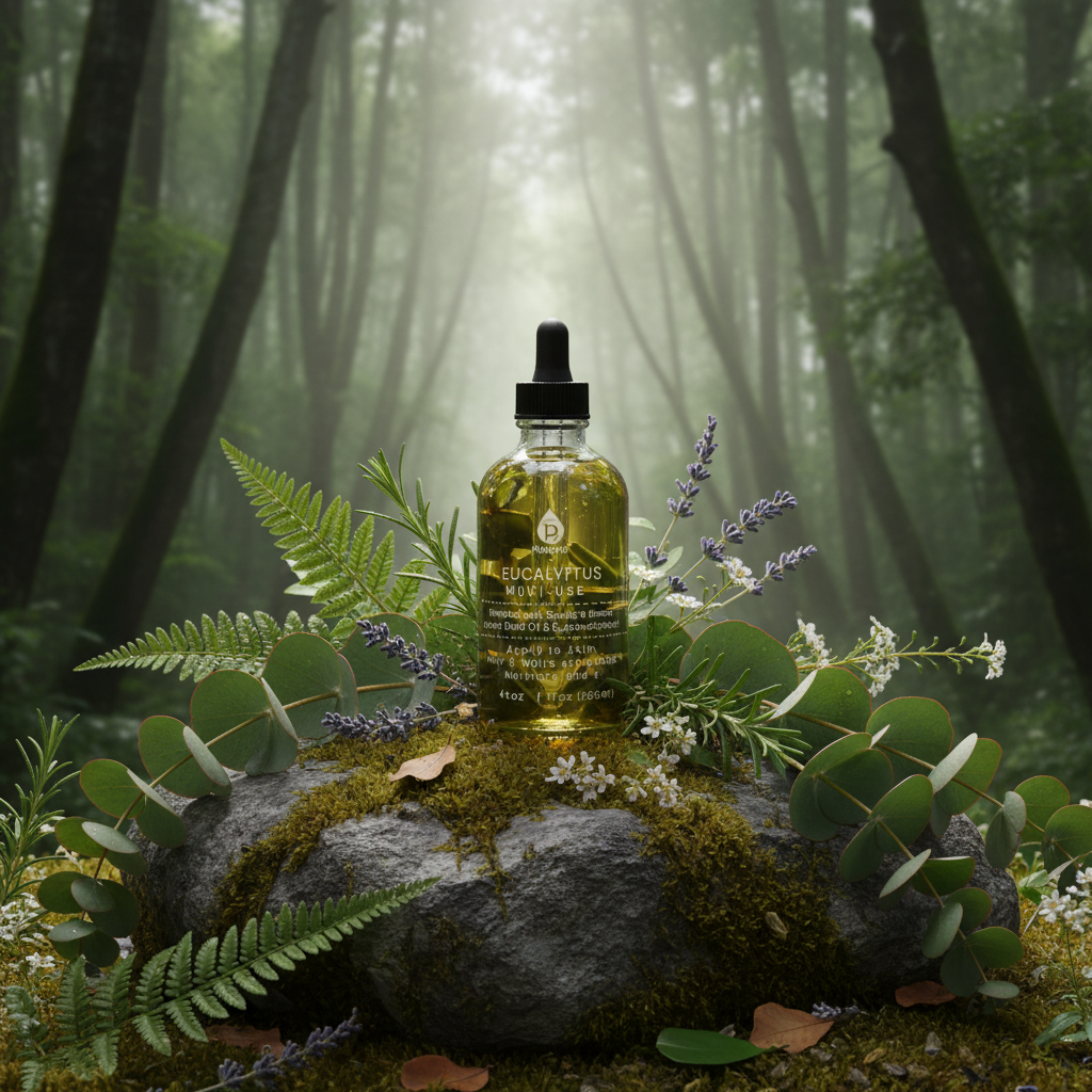 Pursonic Eucalyptus Multi-Use Body Oil 4 oz — Skin, Hair & Nails