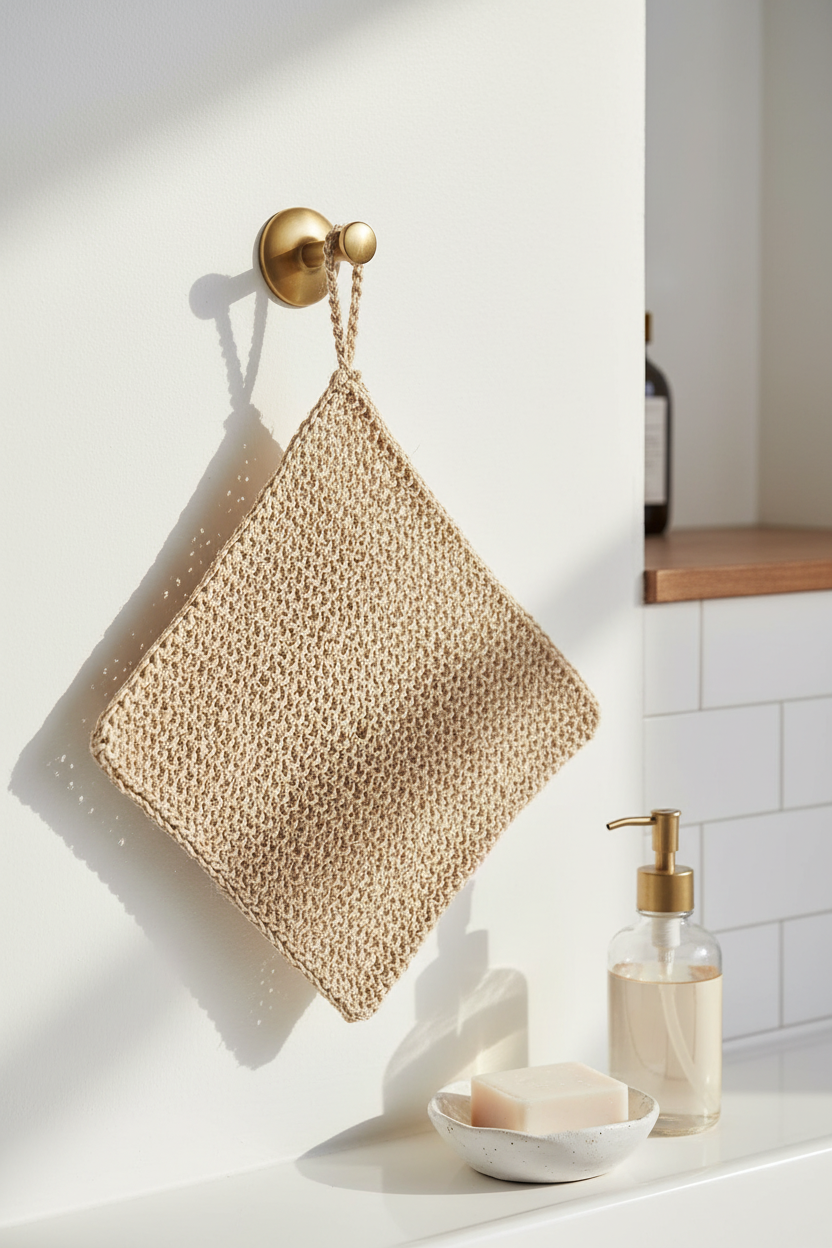 Hemp Washcloth | Handwoven | KORISSA
