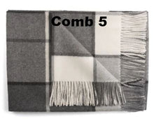 Load image into Gallery viewer, Horizon Stripe Alpaca Throw
