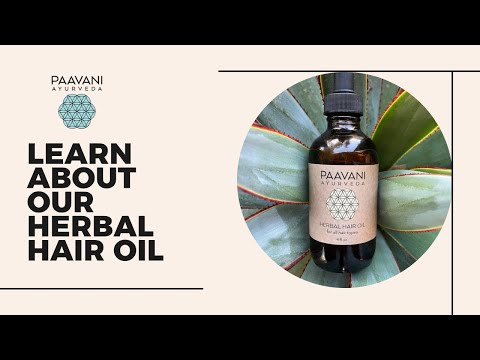PAAVANI Ayurveda Herbal Hair Oil | Ayurvedic Scalp & Hair Treatment